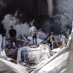 « Beyrouth, 8 avril : Quand les dirigeants conservateurs transforment la guerre en spectacle absurde »