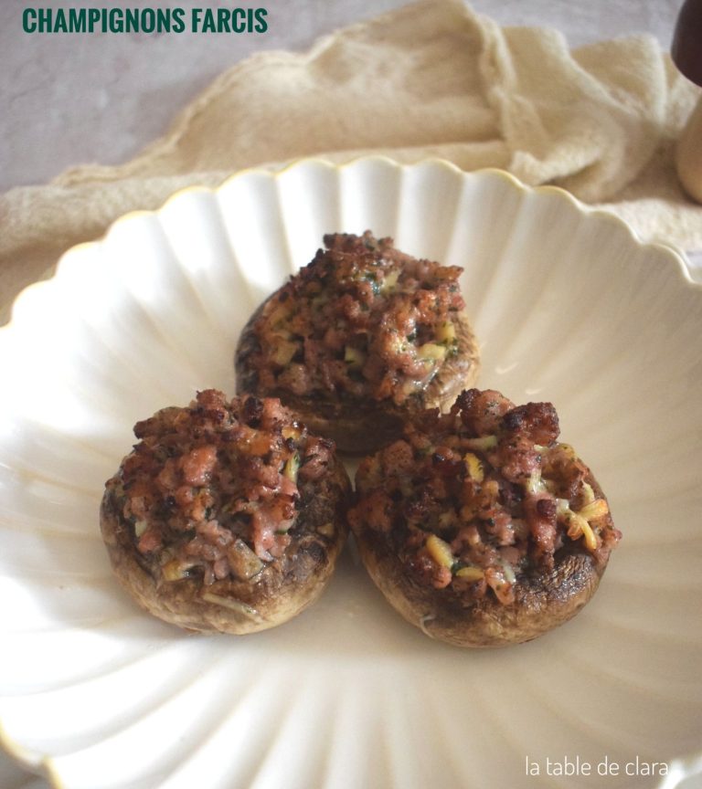 Champignons farcis : un plat qui fait du bruit dans le monde de la gastronomie… et de la politique !