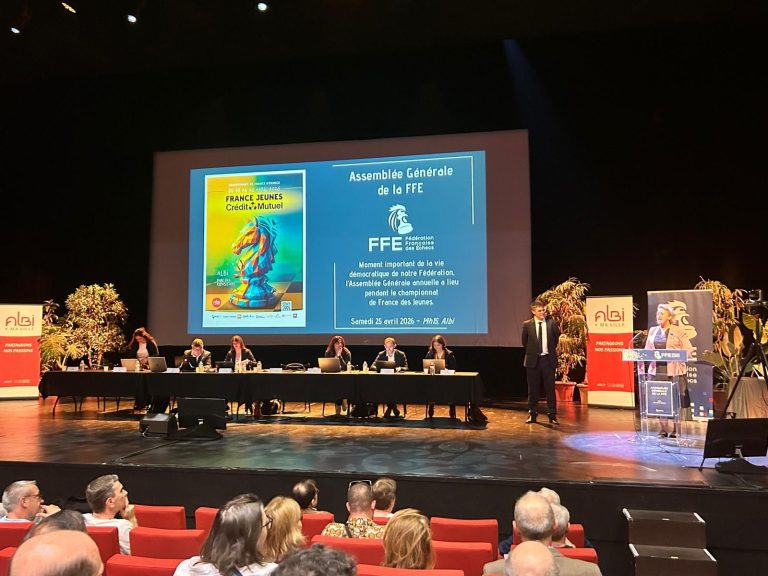 Championnats de France Jeunes 2026 : Assemblée Générale de la FFE