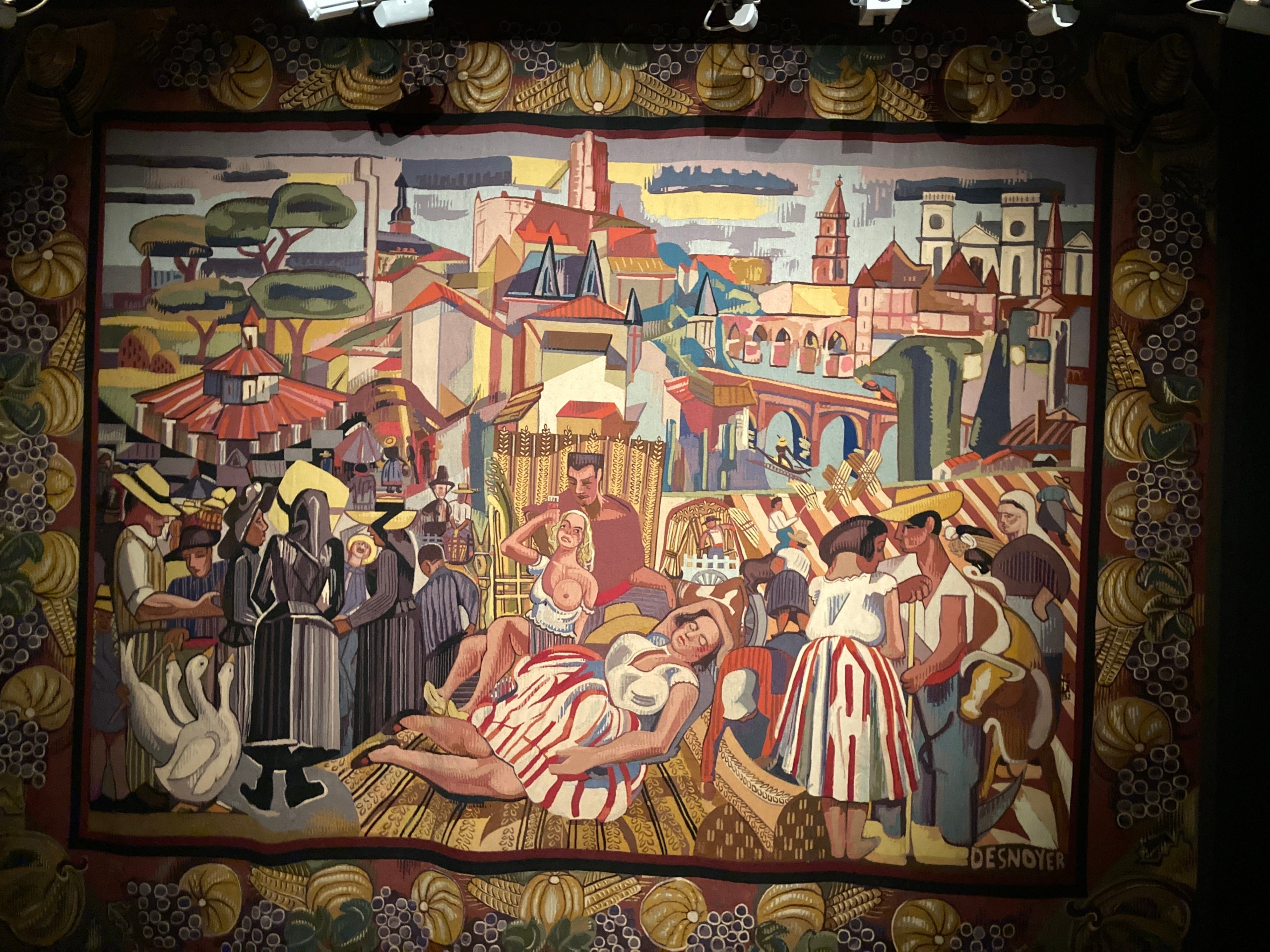 François Desnoyer, peintre majeur de Saint-Cyprien