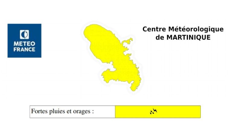 Martinique : Après une nuit en orange, la vigilance jaune révèle l&rsquo;incompétence des autorités !