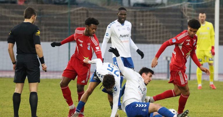 Football. National 3 : la douche froide pour le FC Mulhouse, défait dans les arrêts de jeu par le Racing