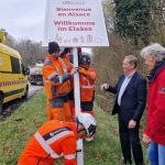 Saverne. « Bienvenue en Alsace » : le quatrième panneau sur 33 installé