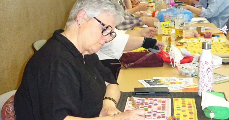 Le loto des parents d&rsquo;élèves de Simandre attire presque tous les participants.