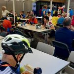 Près de 400 randonneurs et cyclistes participent à la 20e édition de l’Irignoise à Irigny.