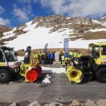 Le col de la Cayolle réouvert à la circulation après des travaux de déneigement.