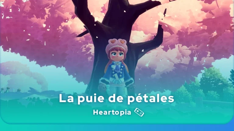 Pluie de pétales Heartopia