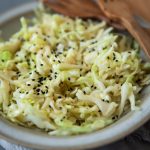 recette Salade chou blanc japonaise