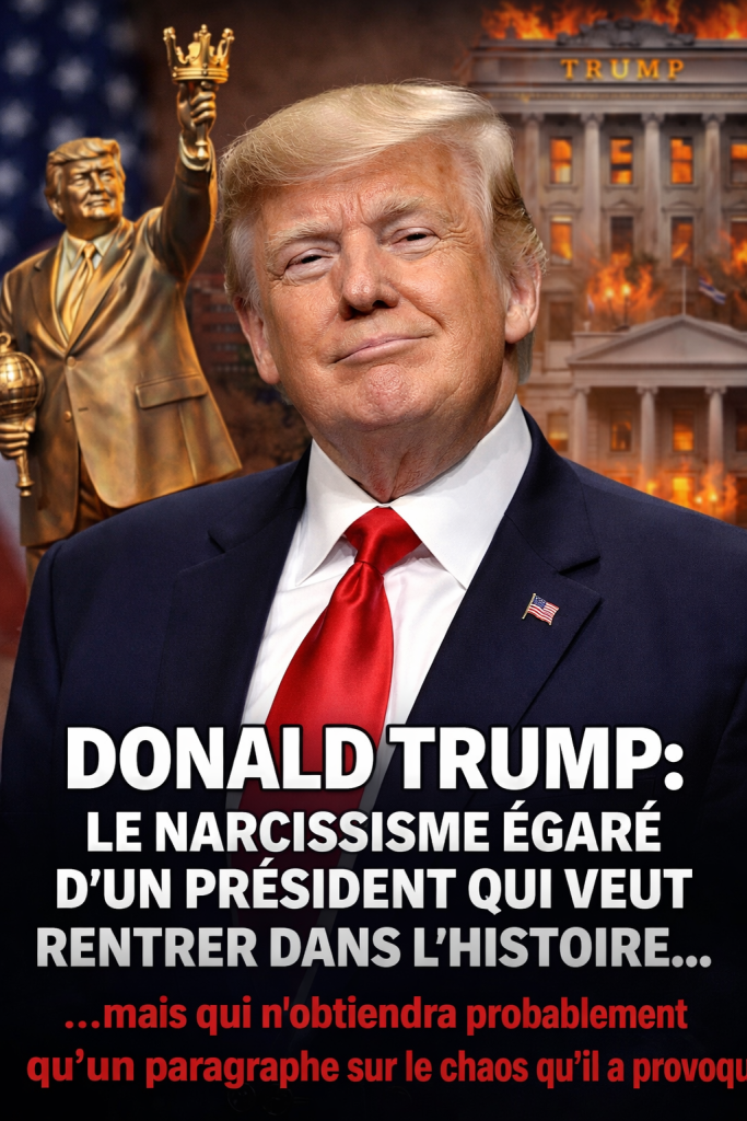 Donald Trump : l’ego, la postérité et la mécanique d’un personnage politique hors norme