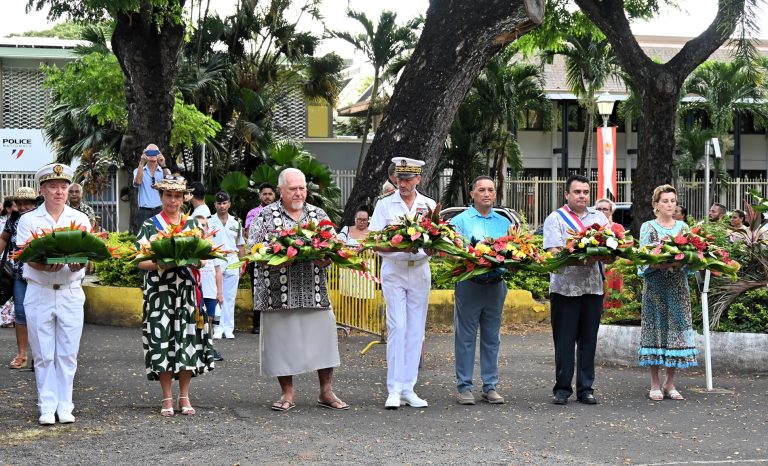 Commémoration des 80 ans du retour des volontaires du Pacifique en France