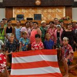 L&rsquo;école primaire FAANUI de Bora Bora rencontre des députés à l&rsquo;Assemblée nationale.