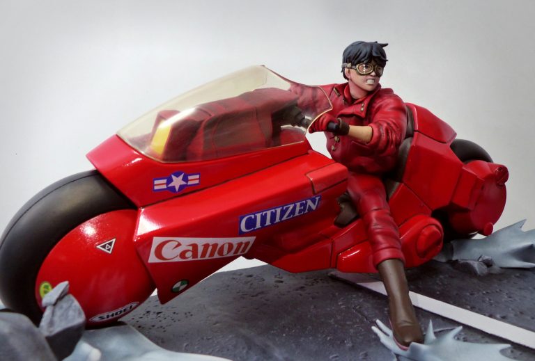 Kaneda et sa moto recréés : un projet artistique autour d&rsquo;AKIRA