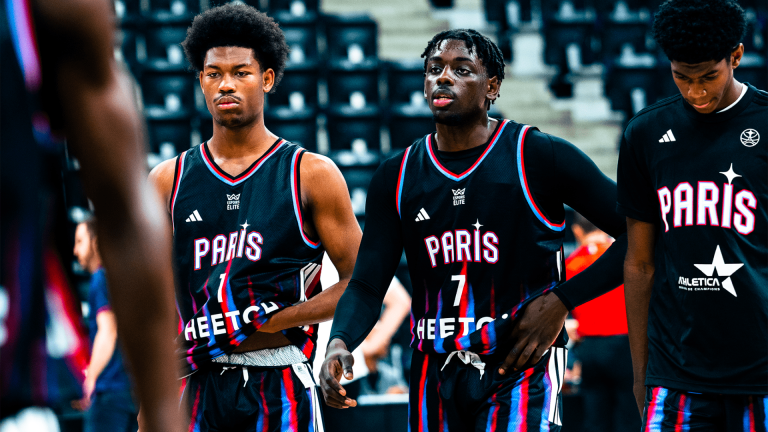 ParisBasketball participe à l&rsquo;Objectif Trophée du Futur pour promouvoir le sport en France.