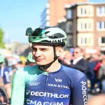 Mathieu van der Poel s&rsquo;exprime sur Paul Seixas lors d&rsquo;une conférence de presse cycliste.