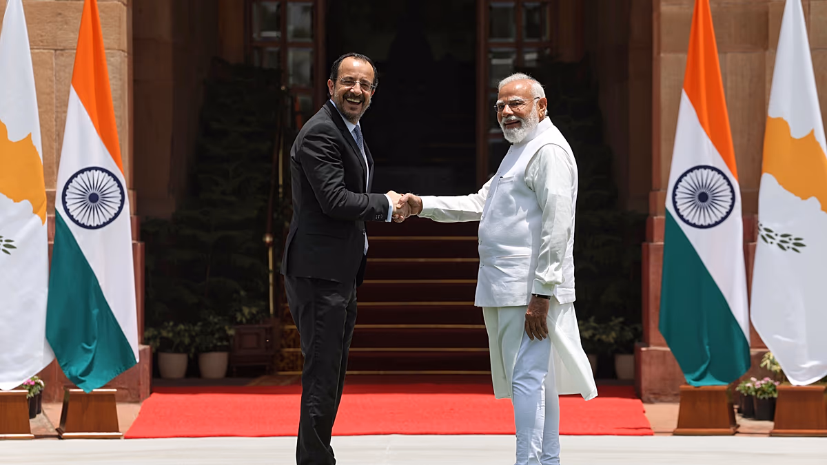 Inde et Chypre signent des accords bilatéraux sous la direction de Modi et Christodoulides.