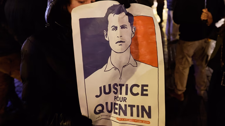 Mort de Quentin Deranque : deux nouveaux suspects mis en examen par la justice française.