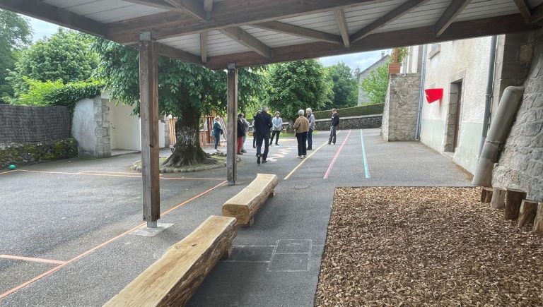 Le « printemps des cours d’école » se déroule à Saint-Pardoux-la-Croisille ce week-end.