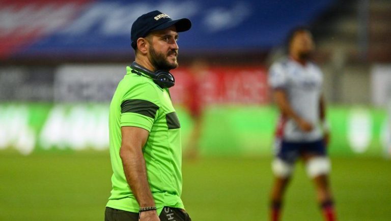 Béziers affronte Biarritz, David Irazoqui évoque un match décisif pour l&rsquo;équipe.