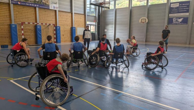 Une discipline unique en son genre : le basket fauteuil