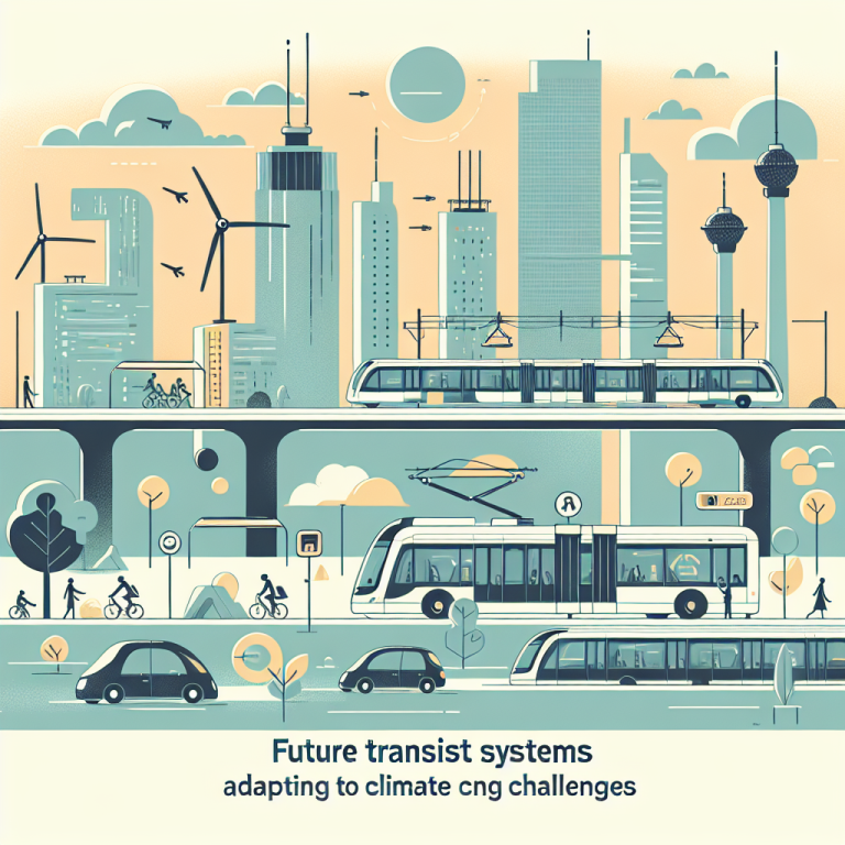 Transit Systems of the Future: Adapting to Climate Change Challenges