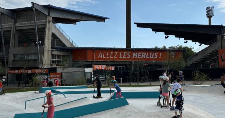 Lorient inaugure un nouveau parc sportif au pied du stade du Moustoir.