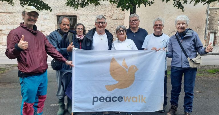 La marche pour la paix traverse l&rsquo;Yonne cette semaine en direction de Jérusalem