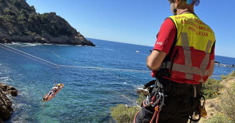 Les pompiers des Bouches-du-Rhône alertent sur les dangers de la randonnée dans les calanques