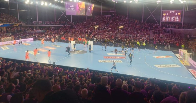 HBC Nantes s&rsquo;incline 30-32 contre le FC Barcelone en quart de finale aller de Ligue des Champions
