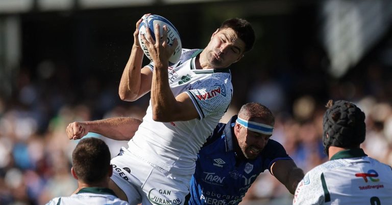 Section Paloise affronte Castres en direct sur ICI Béarn Bigorre dans le Top 14.