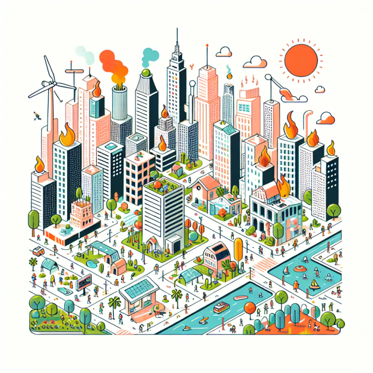 Urban Heat Islands: The Impact of Canicule on City Living