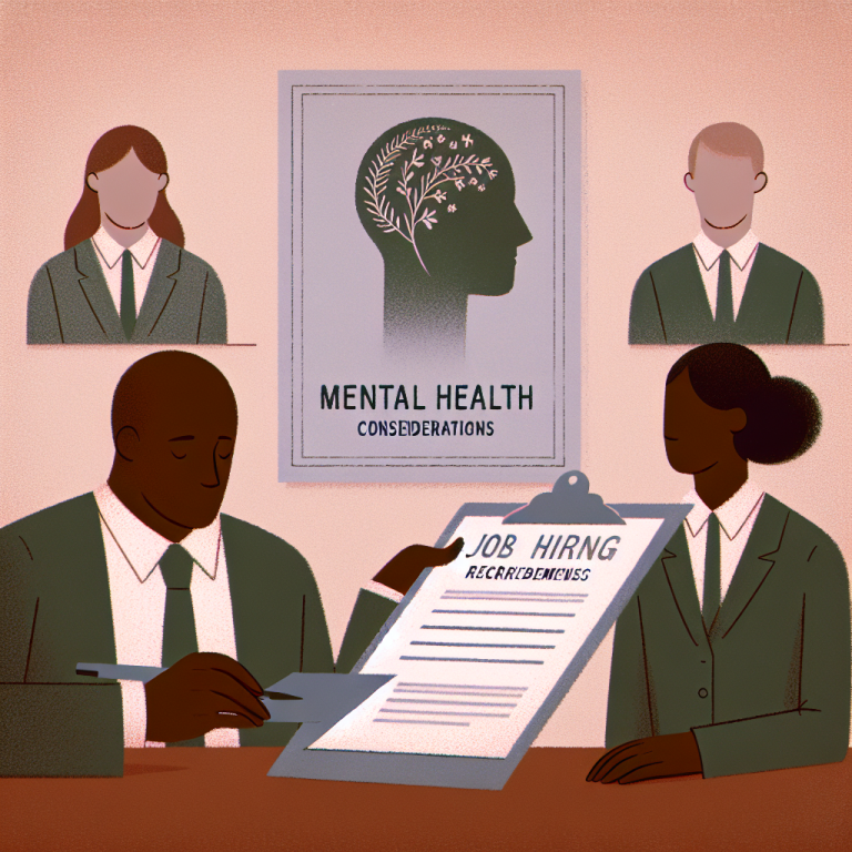 Mental Health Awareness in Recruitment: Why It Matters