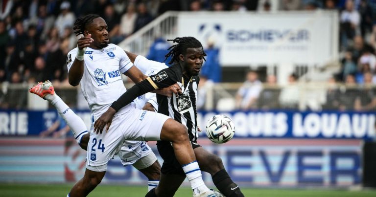 Ligue 1 : Bryan Okoh de l’AJA forfait pour le reste de la saison après une rupture des ligaments.