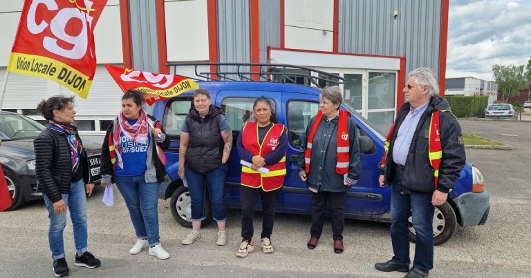 Dijon : des salariés d&rsquo;Atalian dénoncent leurs conditions de travail insatisfaisantes.