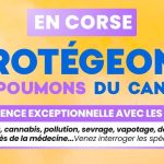En Corse : Protégeons nos poumons du cancer !