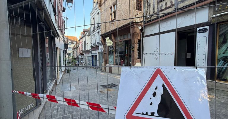 Risque d&rsquo;effondrement : un expert alerte sur l&rsquo;immeuble de la rue Fécauderie à Auxerre