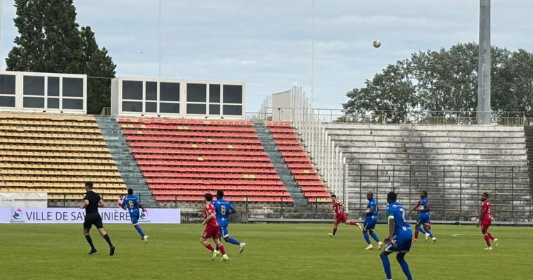 National 3 : l&rsquo;Union Foot de Touraine remporte son match contre Vertou (3-1) mais échoue à la montée.