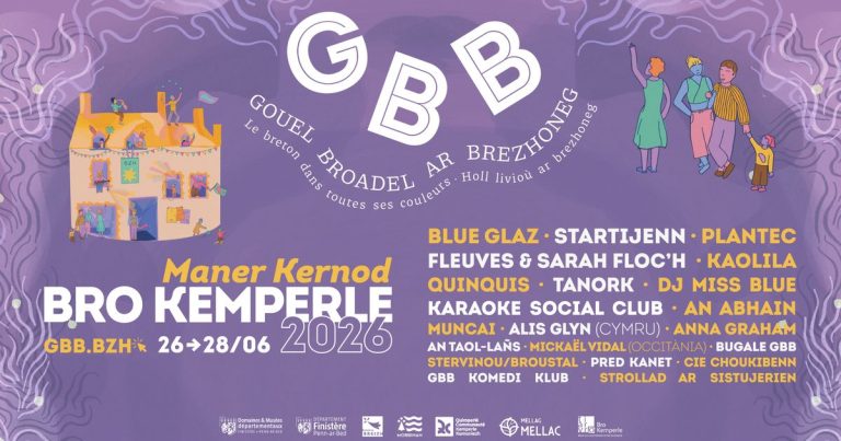 GBB – Gouel Broadel ar Brezhoneg au Manoir de Kernault à Mellac, promotion de la langue bretonne.