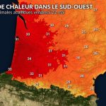 Pic de chaleur dans le sud-ouest de la France : températures atteignant 35°C vendredi.
