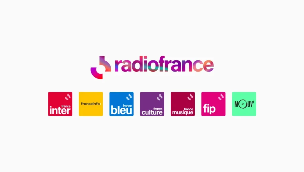 Radio France : Accès en ligne aux stations de radio pour les auditeurs en France.