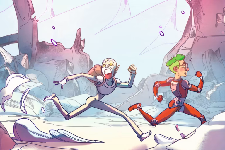 Iceworld, course contre la glace : un récit de science-fiction pour adolescents
