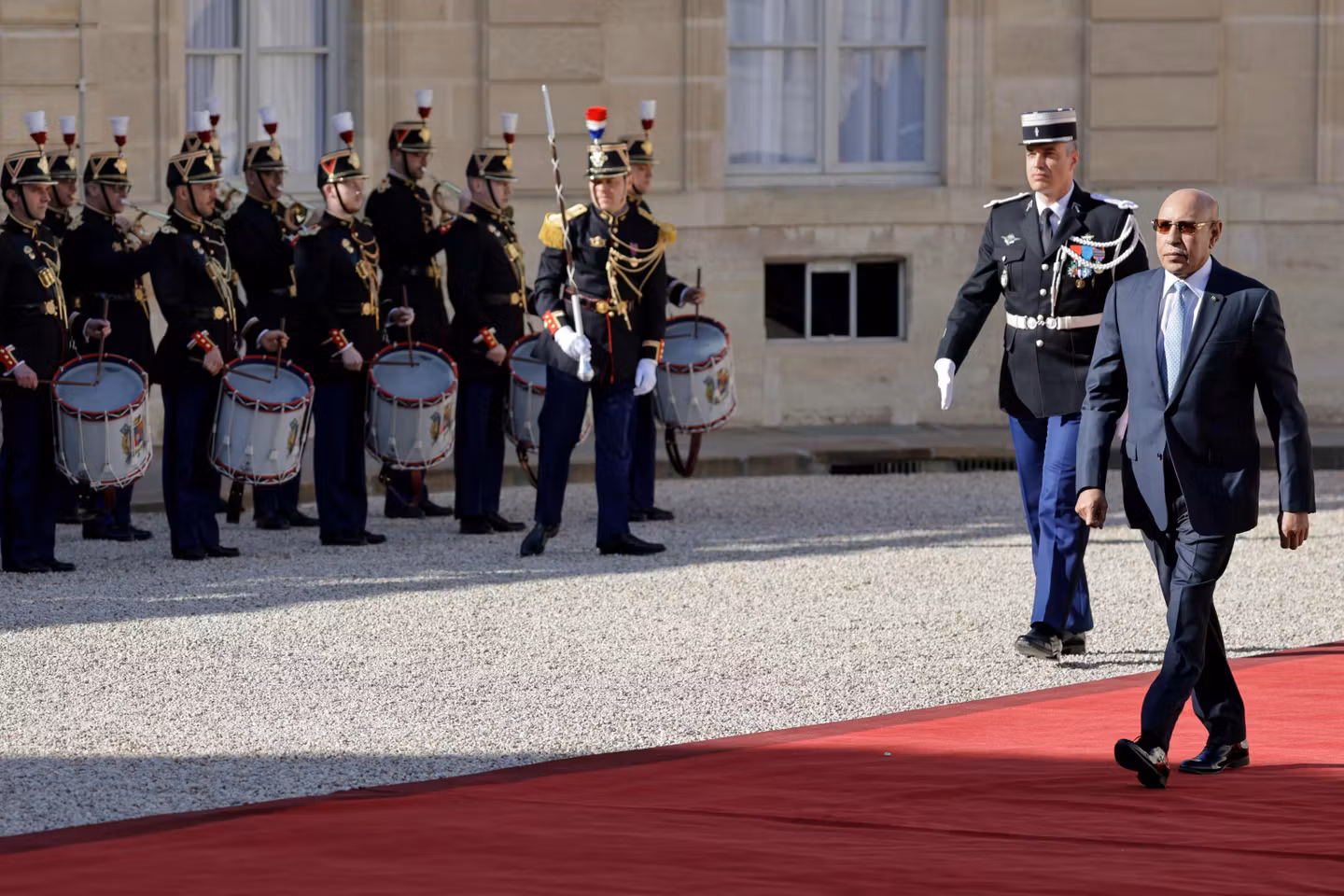 Mauritanie renforce sa coopération militaire avec la France au Sahel.