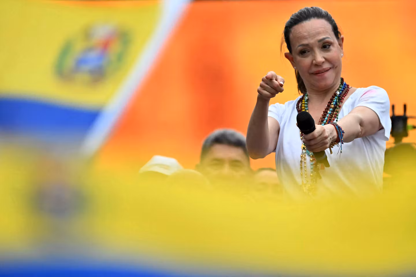 Maria Corina Machado se déclare candidate à l’élection présidentielle au Venezuela