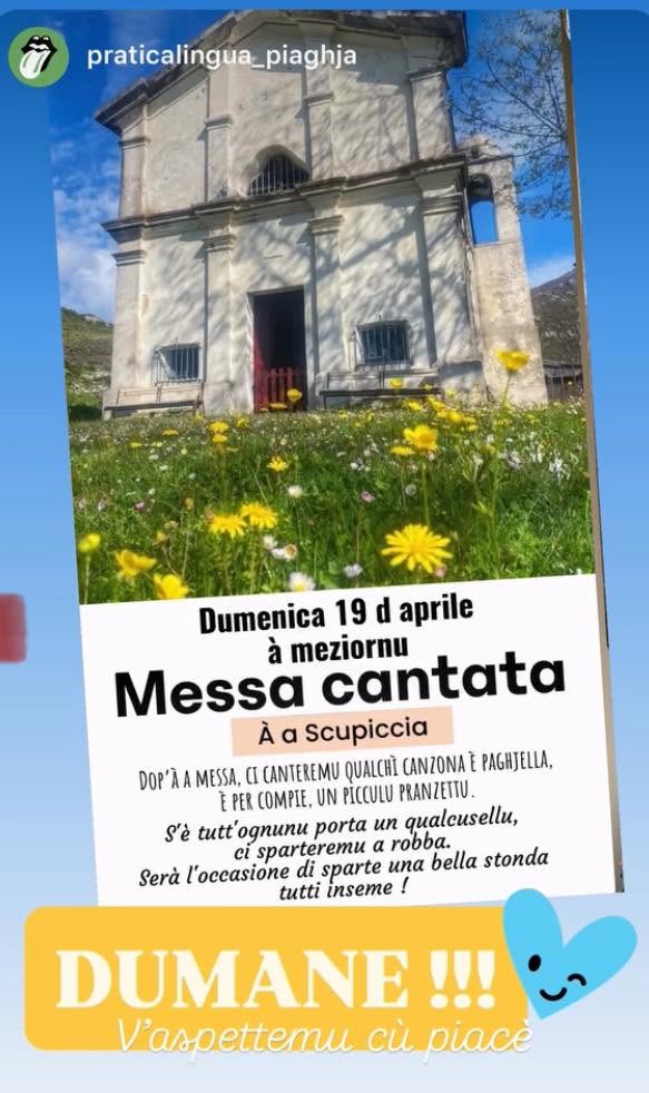 Messa cantata è merendella : un événement culturel marquant