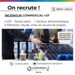Recherche d&rsquo;un(e) ingénieur(e) commercial(e) en photovoltaïque en CDI par Advance Emploi.