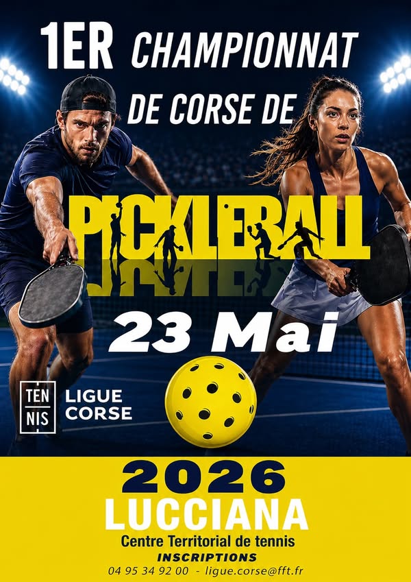 Championship de Corse : le premier tournoi de Pickleball se tiendra ce mois-ci.