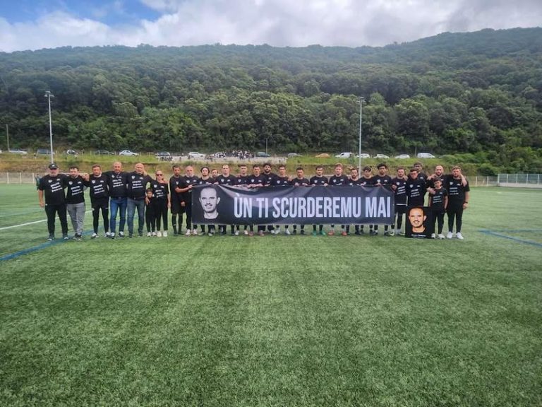 FC Eccica Suarella : Photos de l’entraînement avant le prochain match de championnat.