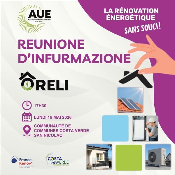Réunion d&rsquo;information sur la rénovation énergétique organisée par la Communauté de Communes de la Costa Verde