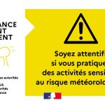 Vigilance jaune : vents forts attendus en Corse-du-Sud, situation météorologique à surveiller.