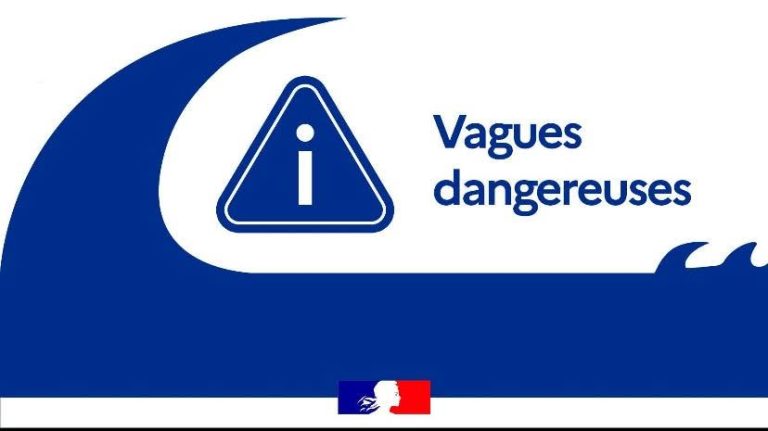 Vagues dangereuses sur la façade ouest jusqu&rsquo;au 14 mai à 23h59, alerte des autorités.