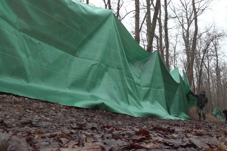 L&rsquo;ONF met fin à l&rsquo;expérimentation de la bâche de 2 km pour la chasse à courre à Dreux.